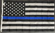 U.S. Thin Blue Line Flag - 3' x 5' - Sewn Nylon