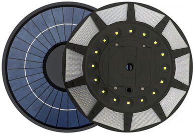 Black Solar Disc Flag Light - 266 LEDs