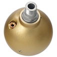 10" Cast Aluminum Ball Truck Assembly for Wire Halyard Flagpoles