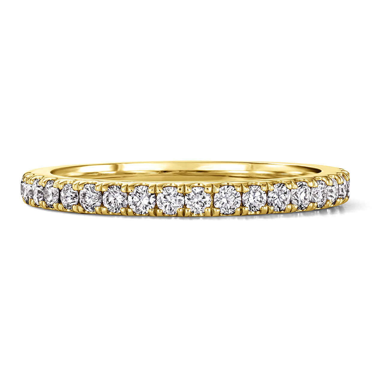 Diamond Halfway Wedding Band by Adorette 0
