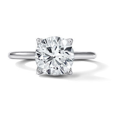 Sylvie Solitaire Engagement Setting In White Gold 14K