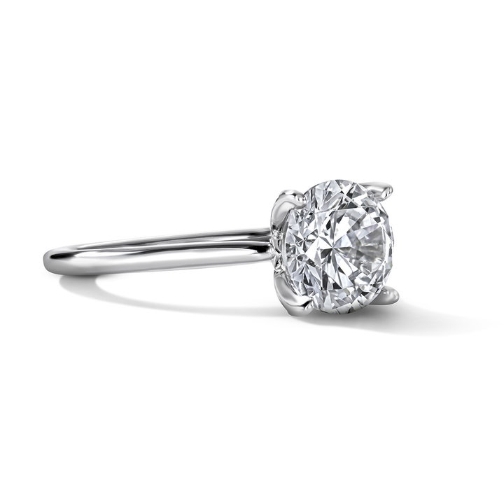 Sylvie Solitaire Engagement Setting In White Gold 14K