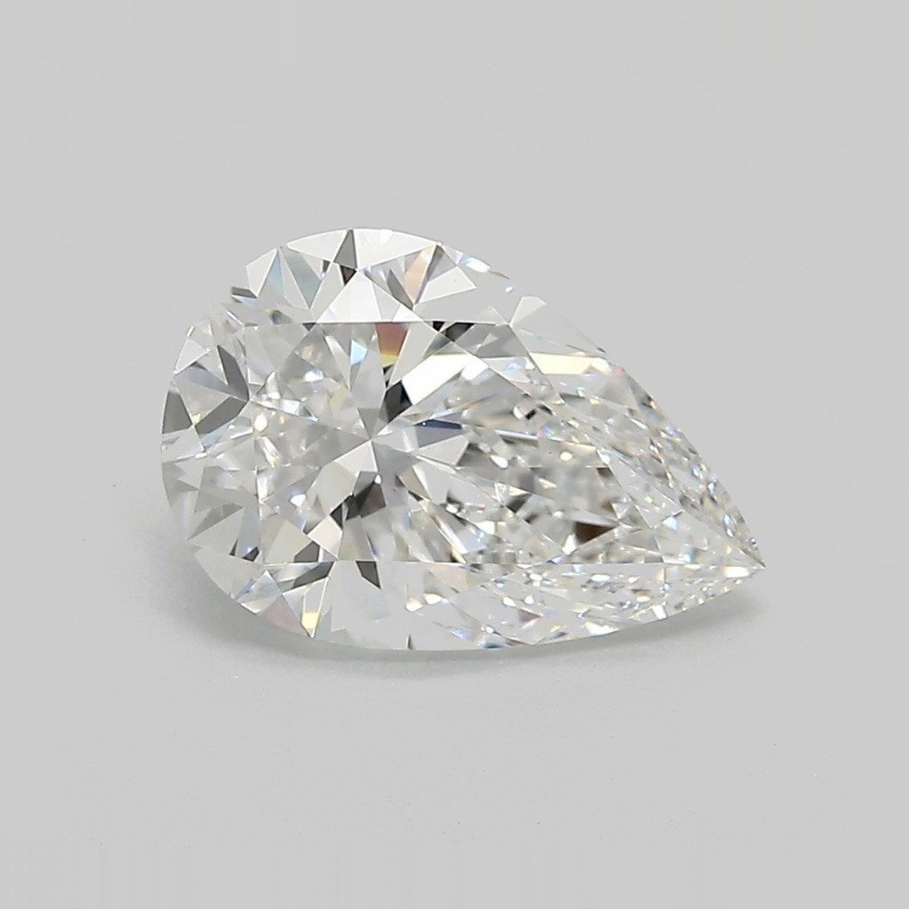 Pear 2.44 E VVS2 - #1040845 - Lab Grown 0