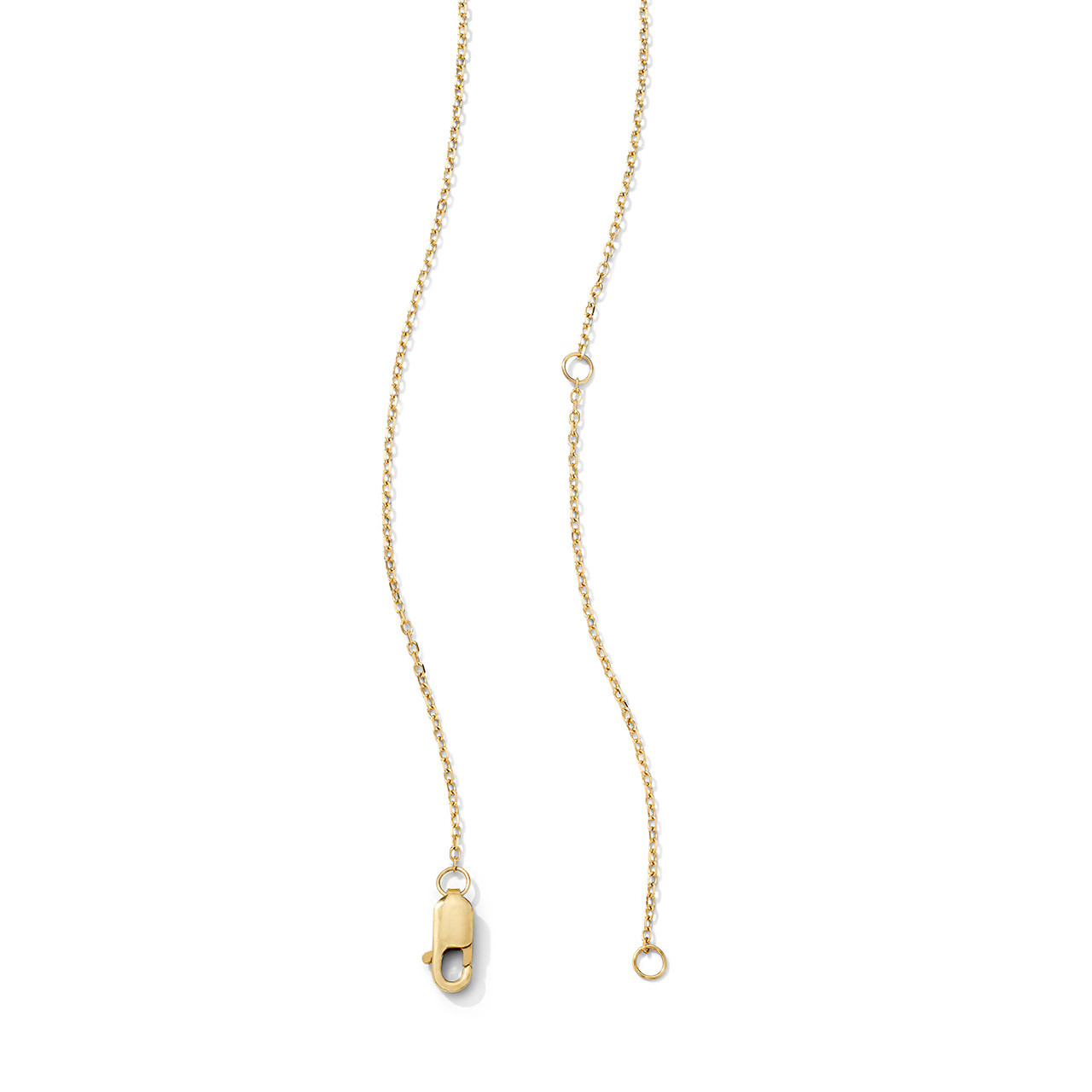 Pear Shaped Blue Sapphire Lariat Necklace