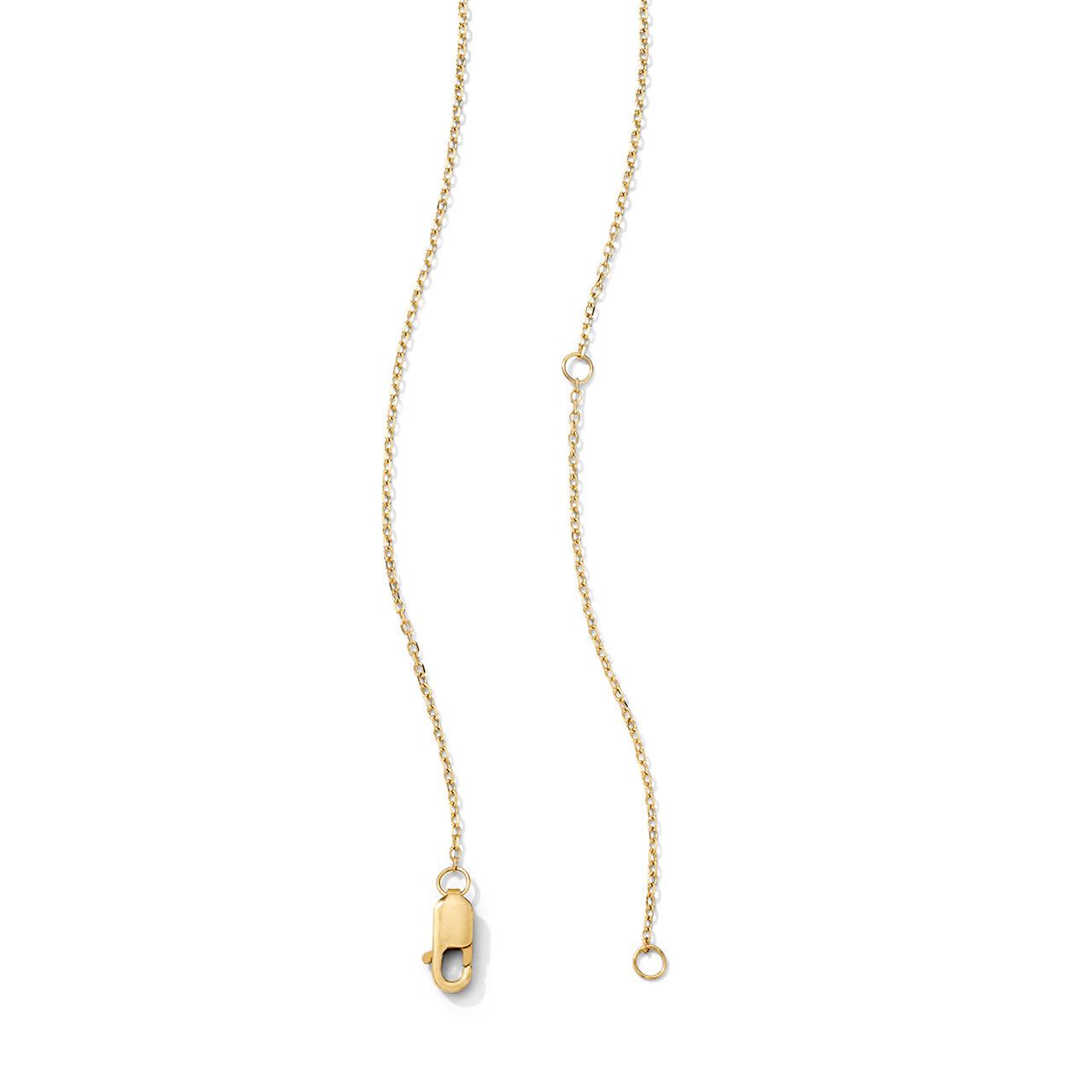 Pear Shaped Green Emerald Lariat Necklace