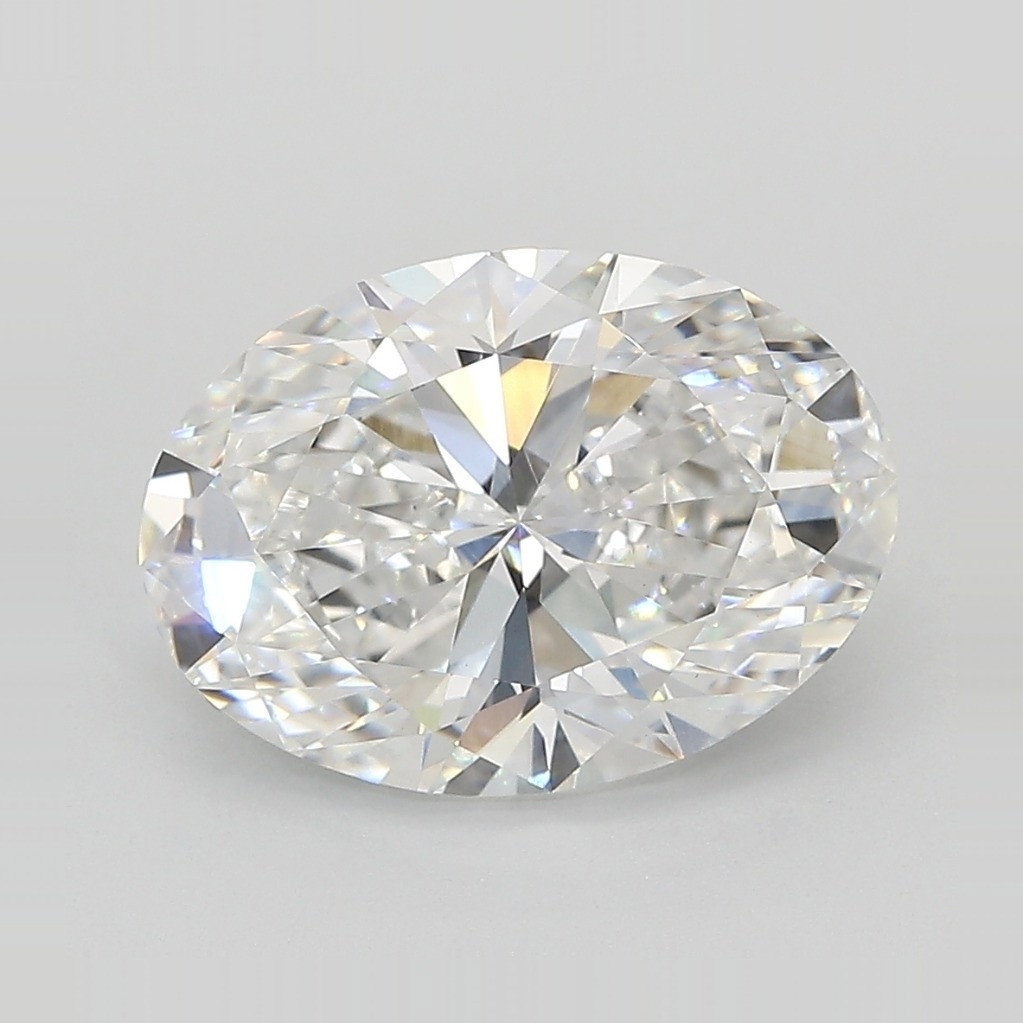 Oval 3.86 E VVS2 - #1046995 - Lab Grown