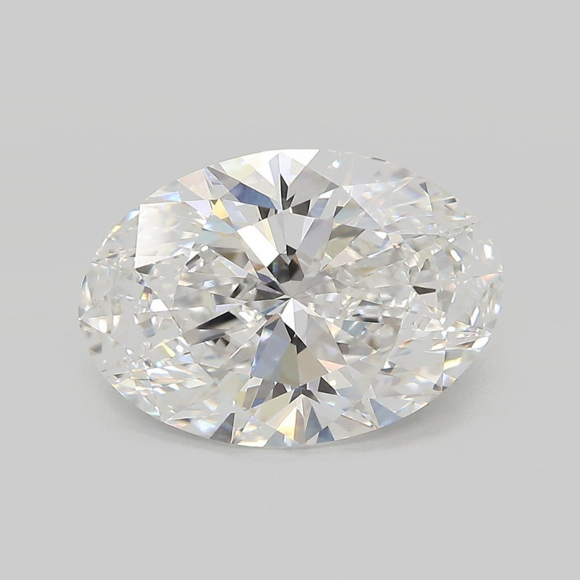 Oval 5.07 E VVS2 - #1055770 - Lab Grown 0