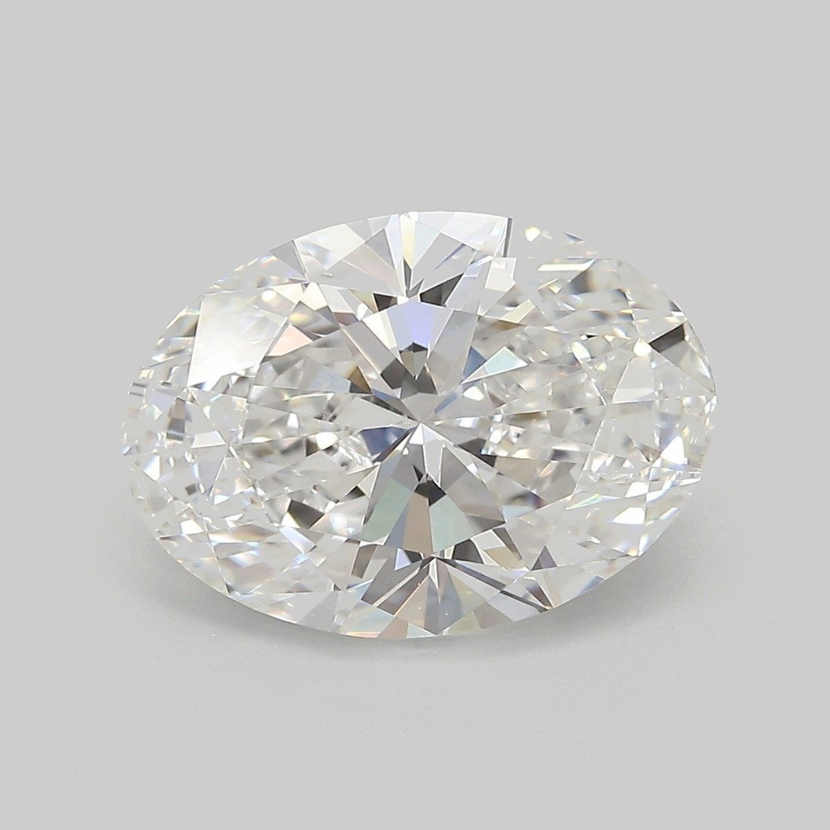 Oval 5.08 E VVS2 - #1055772 - Lab Grown 0