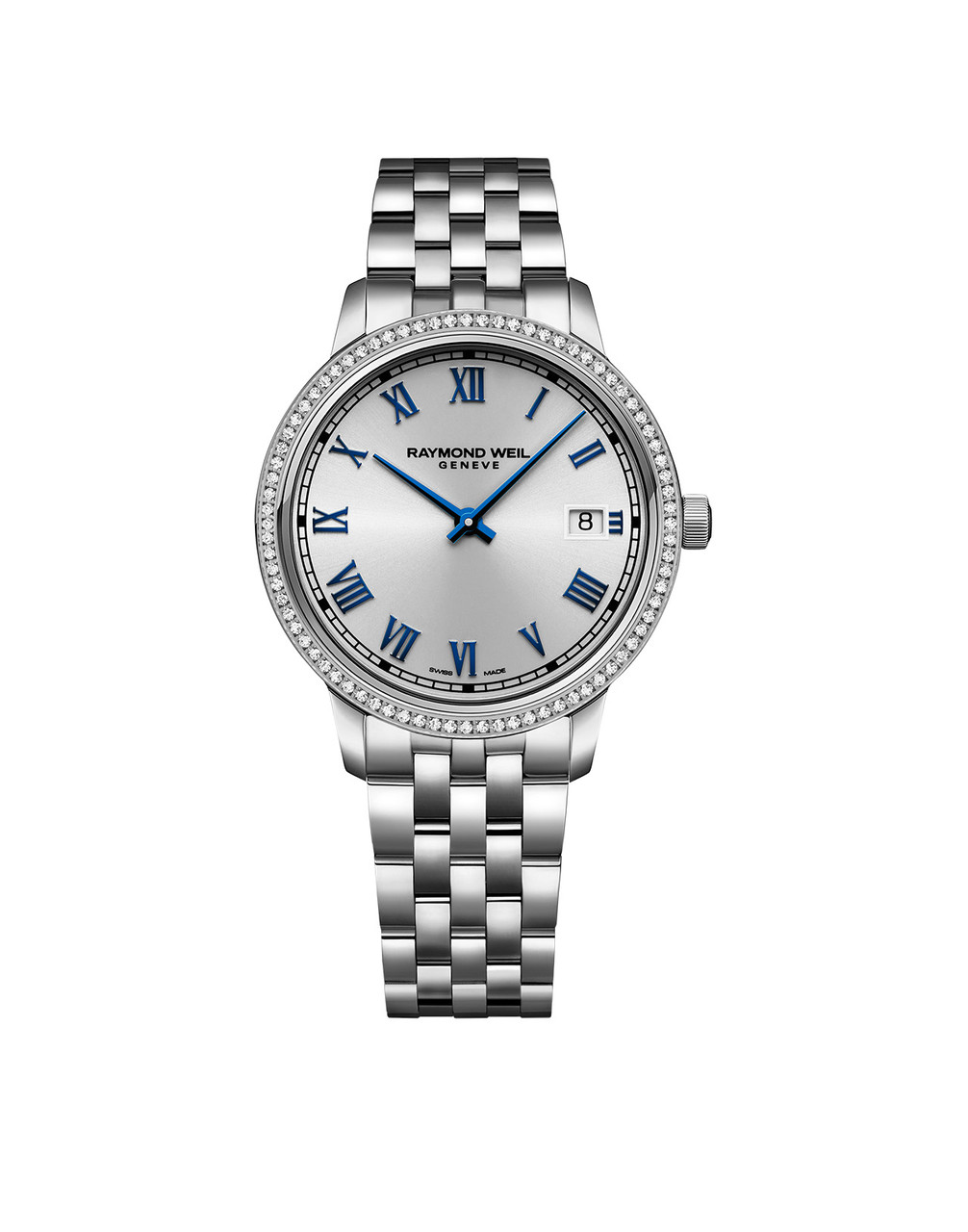 Raymond Weil Toccata 34 Silver Dial Watch | Stainless Steel