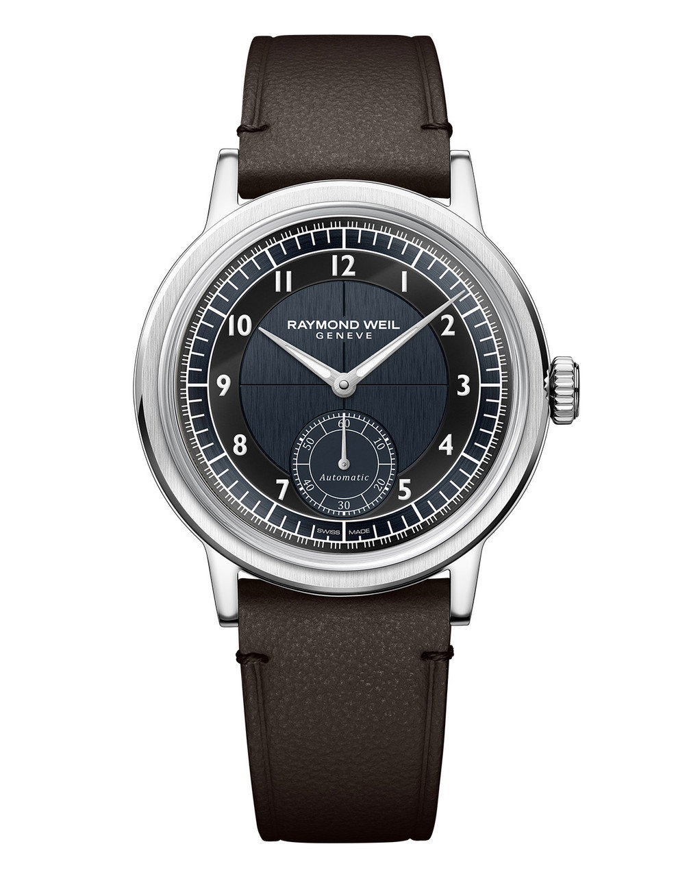 Raymond Weil Millesime 39 Blue Dial Watch | Stainless Steel
