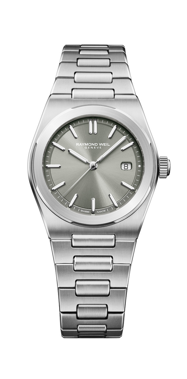 Raymond Weil A.R.T. 30 Sage Green Dial Watch | Stainless Steel