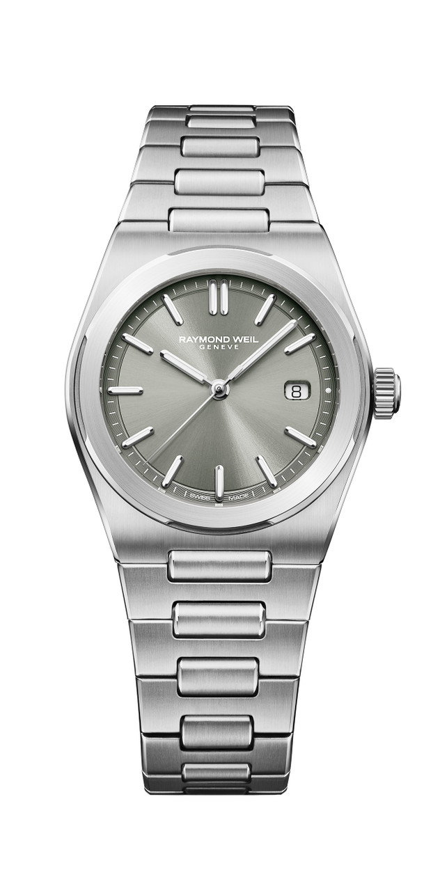 Raymond Weil A.R.T. 30 Sage Green Dial Watch | Stainless Steel 0
