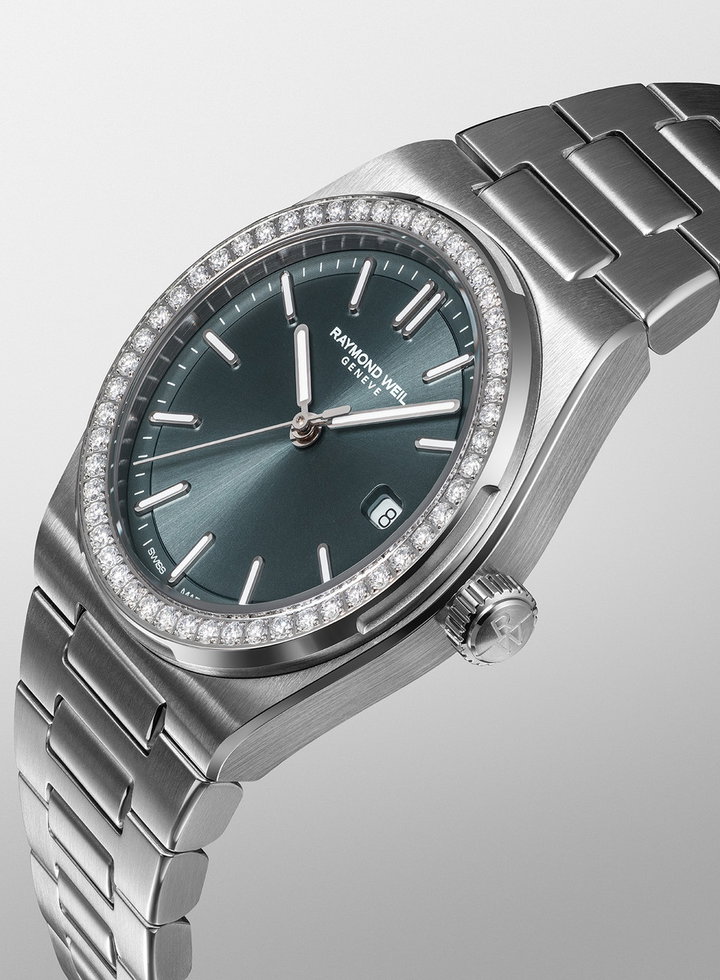 Raymond Weil A.R.T. 30 Blue Dial Watch | Stainless Steel