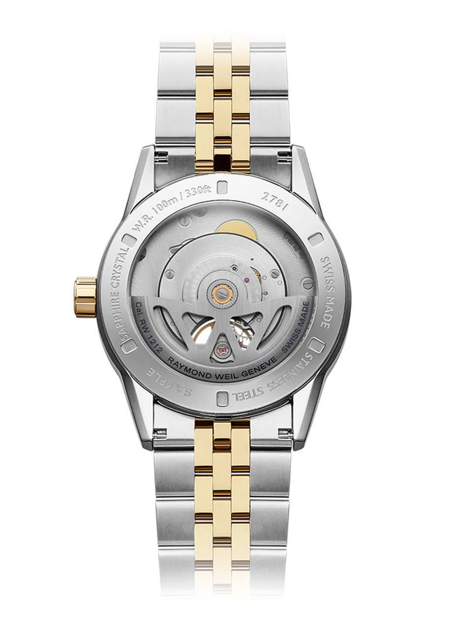 Raymond Weil Freelancer 42 Grey Dial Watch | Stainless Steel & Yellow Gold-PVD 1