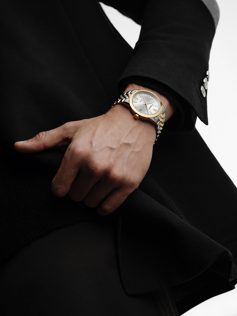 Raymond Weil Freelancer 40 Cream Dial Watch | Stainless Steel & Yellow Gold-PVD 2