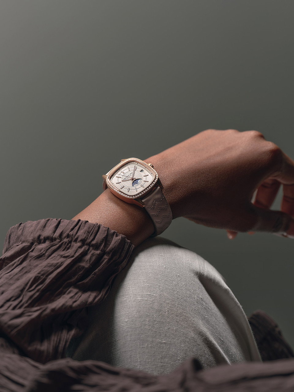 Raymond Weil Freelancer 34 Cream Dial Watch | Rose Gold-PVD