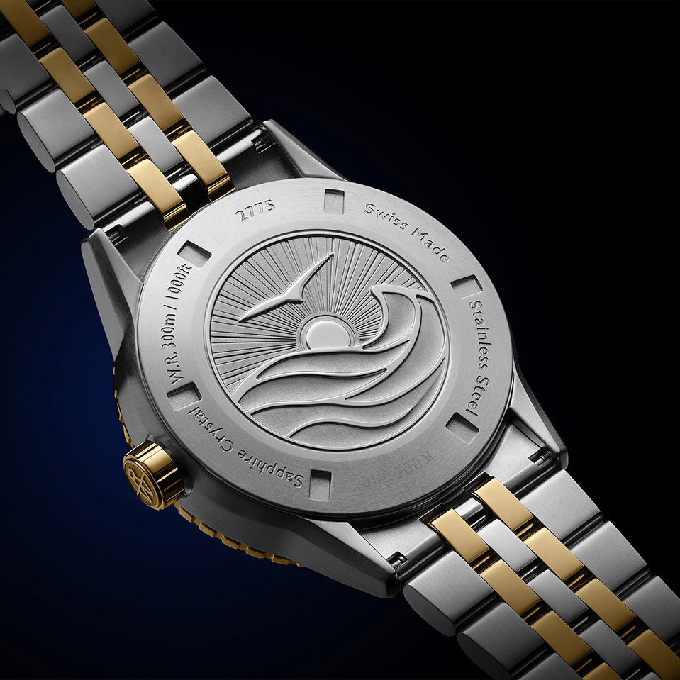 Raymond Weil Freelancer Diver 42 Blue Dial Watch | Stainless Steel & Yellow Gold-PVD 2
