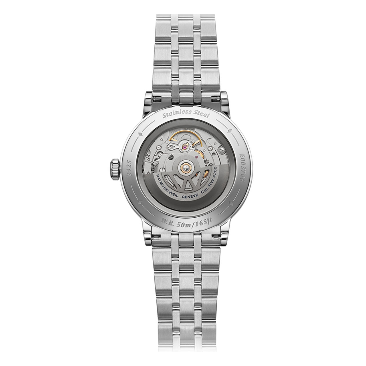 Raymond Weil Millesime 39 Black Dial Watch | Stainless Steel