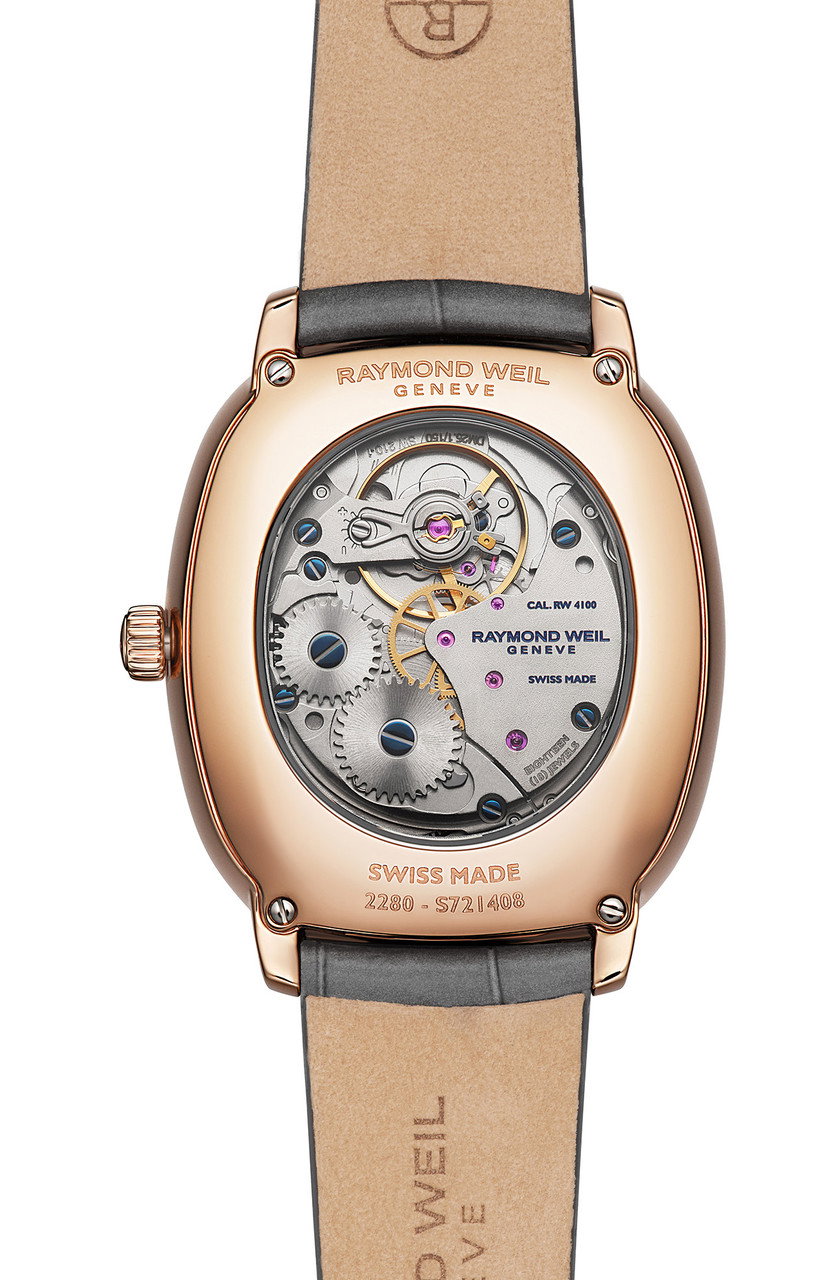 Raymond Weil Toccata Heritage 38 Copper Dial Watch | Rose Gold-PVD 1