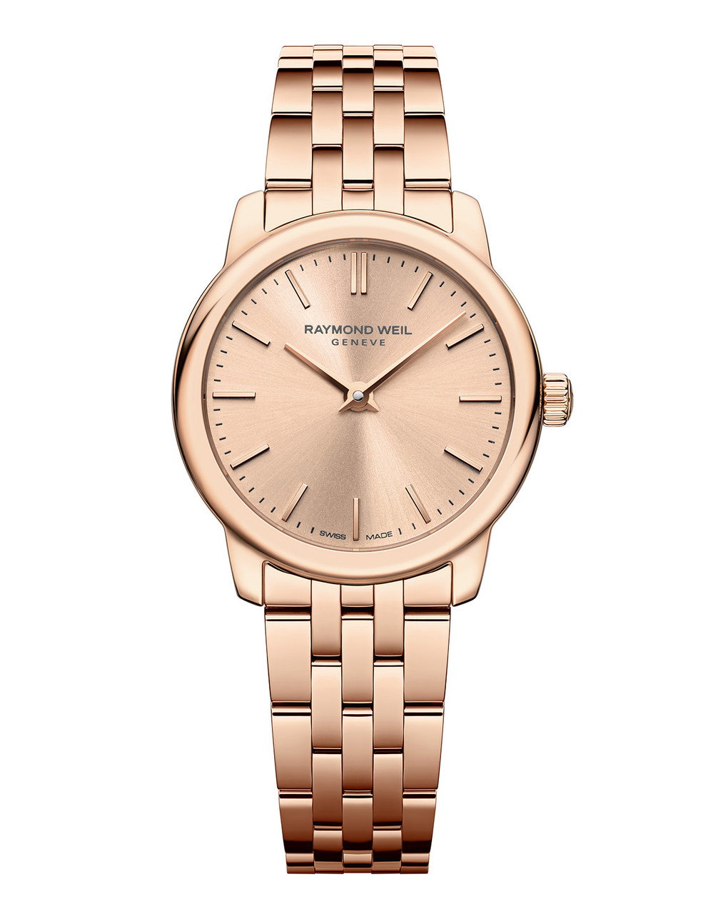 Raymond Weil Toccata Classic 24 Rose Dial Watch | Rose Gold-PVD 0