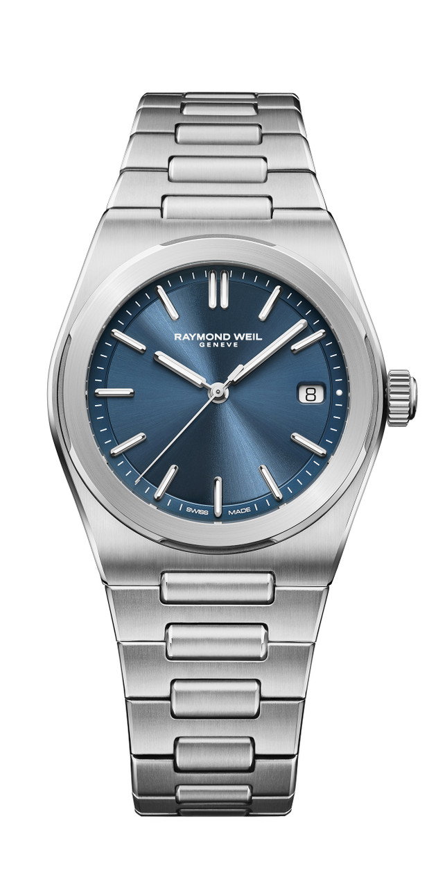 Raymond Weil A.R.T. 38 Blue Dial Watch | Stainless Steel
