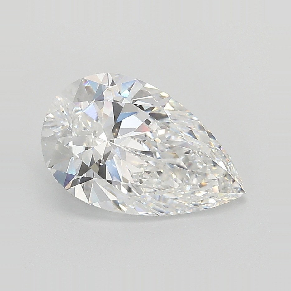 Pear 2.08 E VVS2 - #1064621 - Lab Grown 0