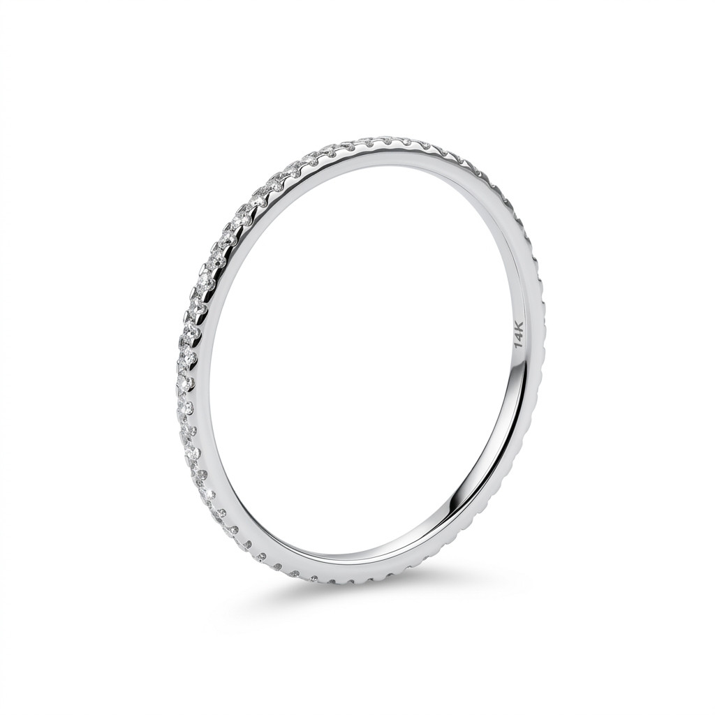 Diamond Eternity Wedding Band (0.16tw) 1