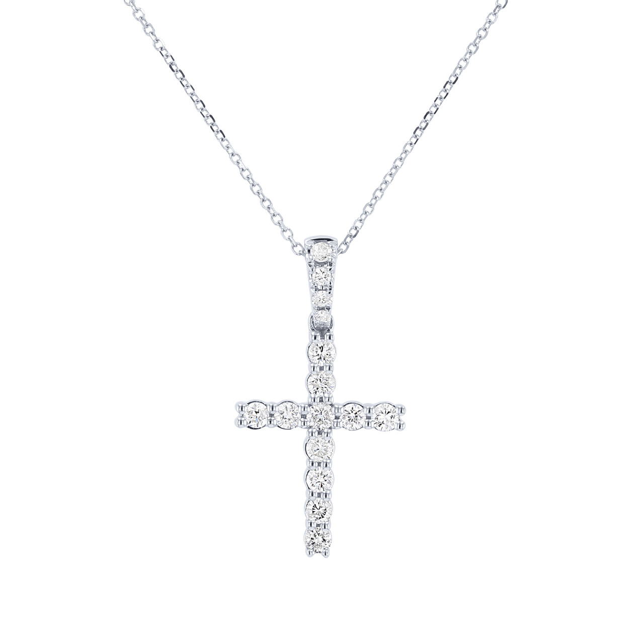 Diamond Cross Necklace