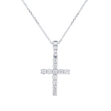 Diamond Cross Necklace