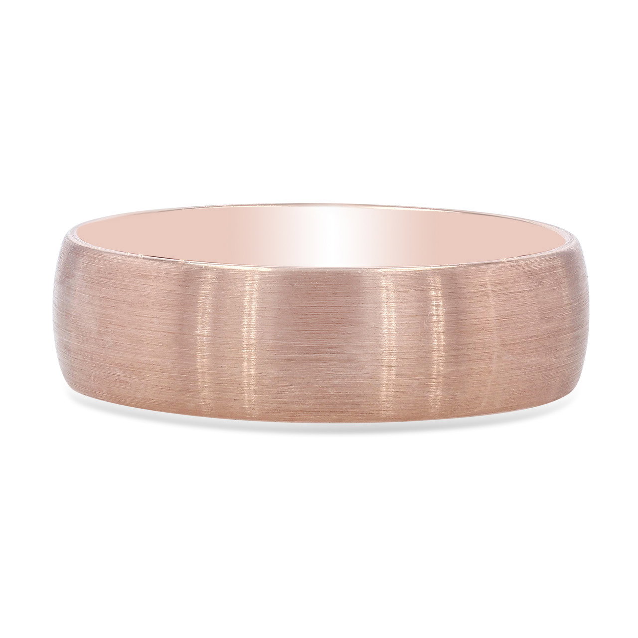 Classic Matte Wedding Band 0