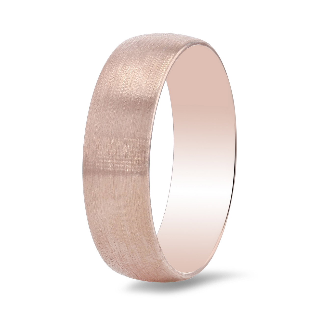 Classic Matte Wedding Band 1