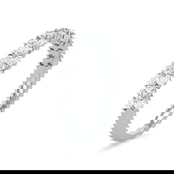 Alternating Diamond Wedding Band