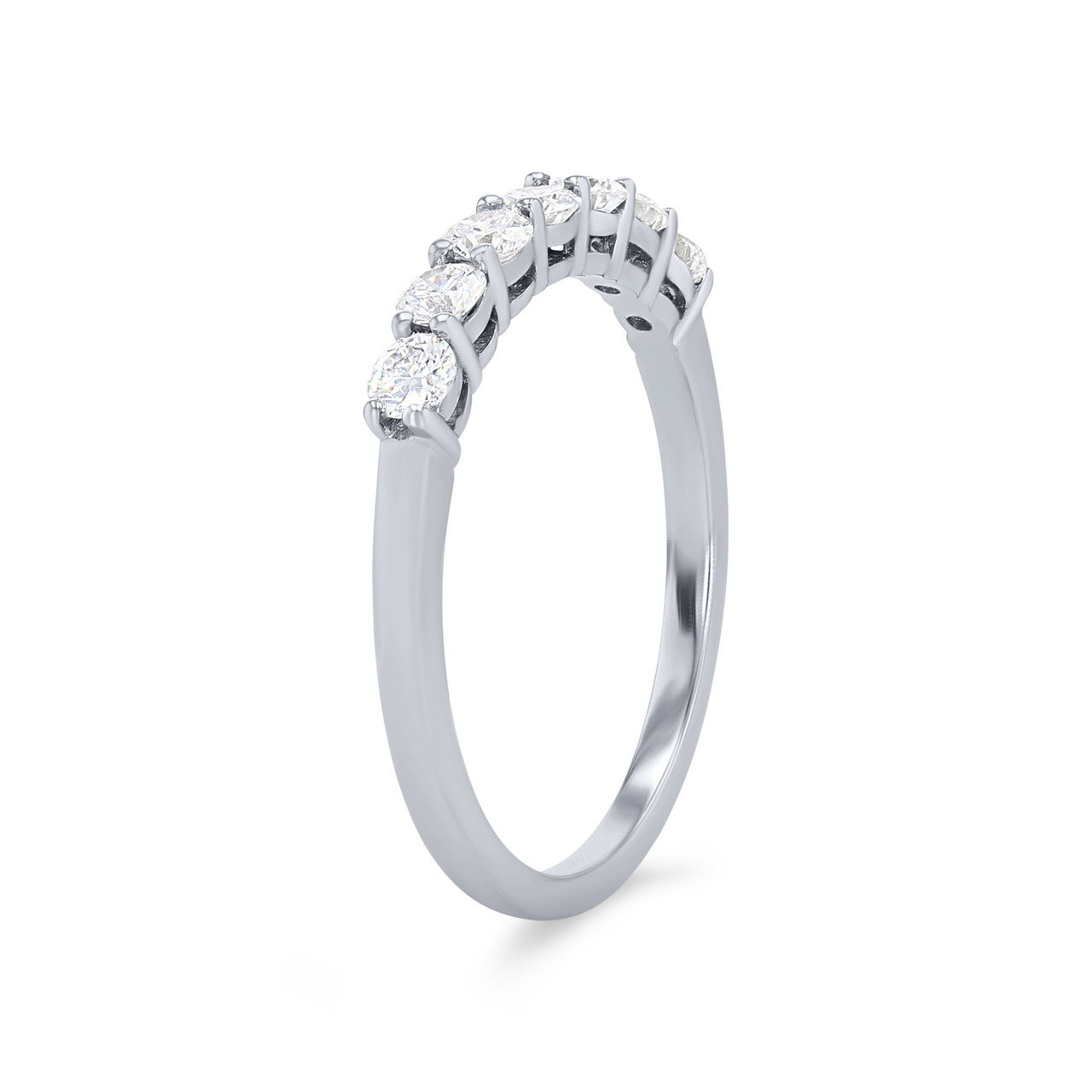 Seven Stone Diamond Wedding Band 1