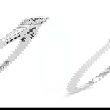Double Tapered Baguette Diamond Engagement Setting