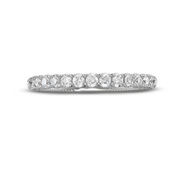 Verragio Renaissance Classic Wedding Band In White Gold 14K