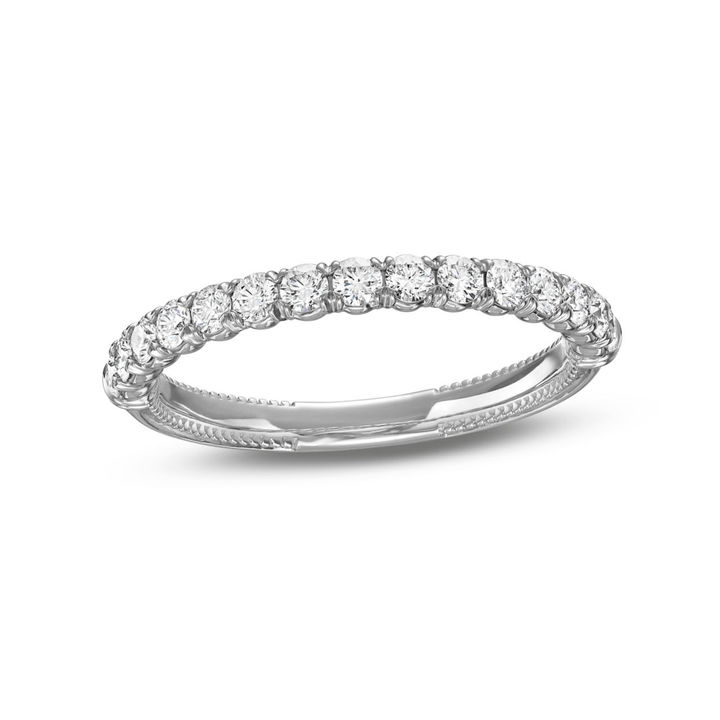 White Gold 14K Verragio Renaissance Classic Wedding Band