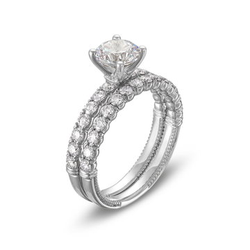 Verragio Renaissance Classic Engagement Setting In White Gold 14K
