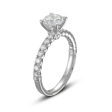 Verragio Renaissance Classic Engagement Setting In White Gold 14K