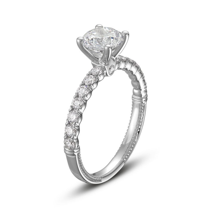Verragio Renaissance Classic Engagement Setting In White Gold 14K