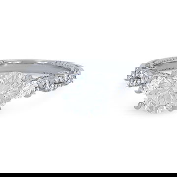 Verragio Insignia Three Stone Round Engagement Setting