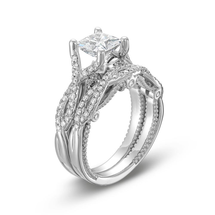 White Gold 18K Verragio Insignia Twist Engagement Setting