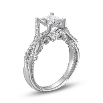 Verragio Insignia Twist Engagement Setting In Platinum