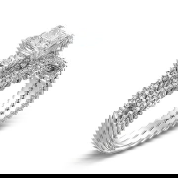Verragio Insignia Three Stone Princess Engagement Setting