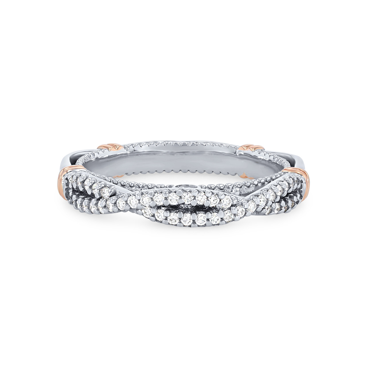 Verragio Parisian Twist Wedding Band