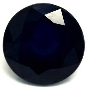 Round 2.33 Blue Sapphire - #1085091