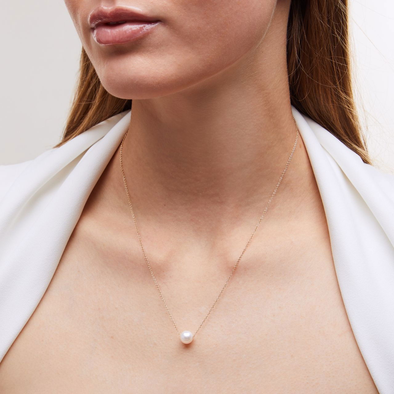 Freshwater Pearl Floating Pendant