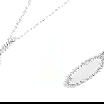 Opal Pendant with Rope Halo