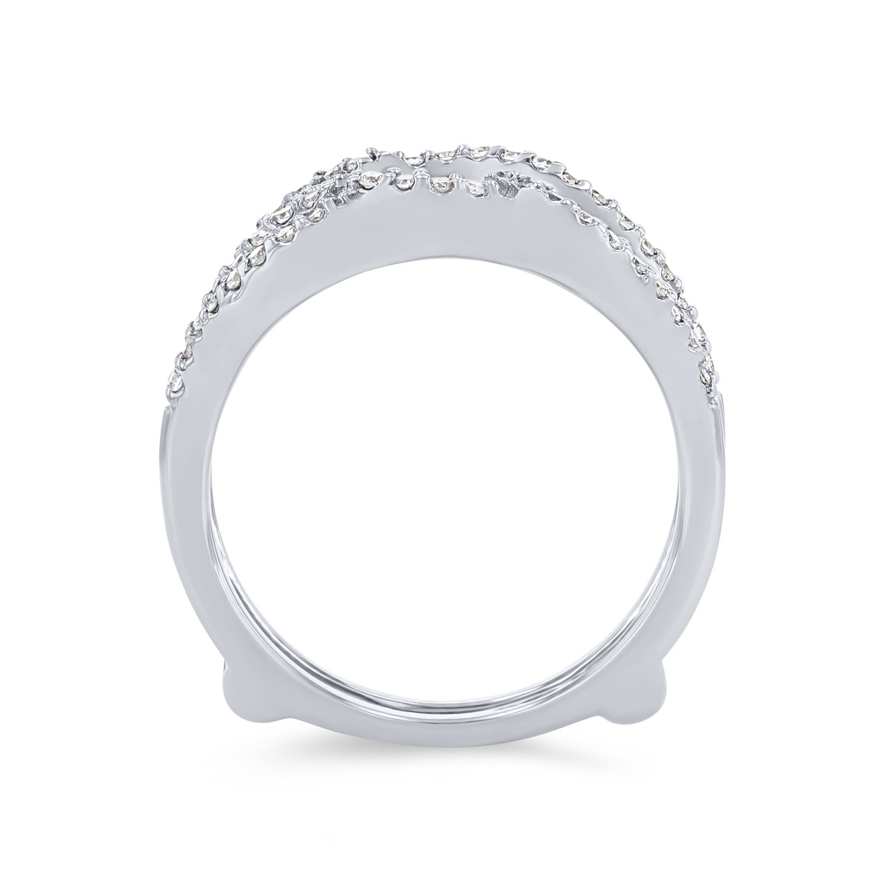 True Romance Twist Diamond Ring Guard