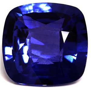 Cushion 5.55 Blue Sapphire - #1085277