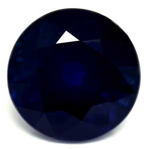 Round 2.66 Blue Sapphire - #1085196